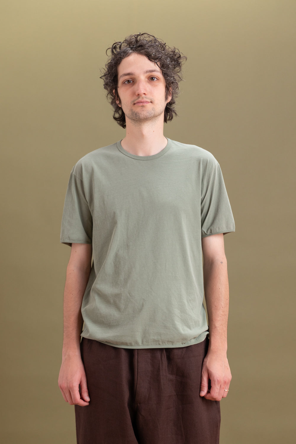 DRY LITE TEE SHIRT IN PISTACHIO
