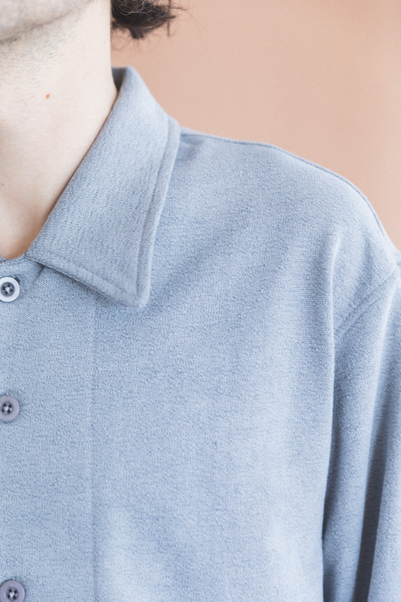 FRANCISCO BUTTONDOWN IN PIGMENT CHALK