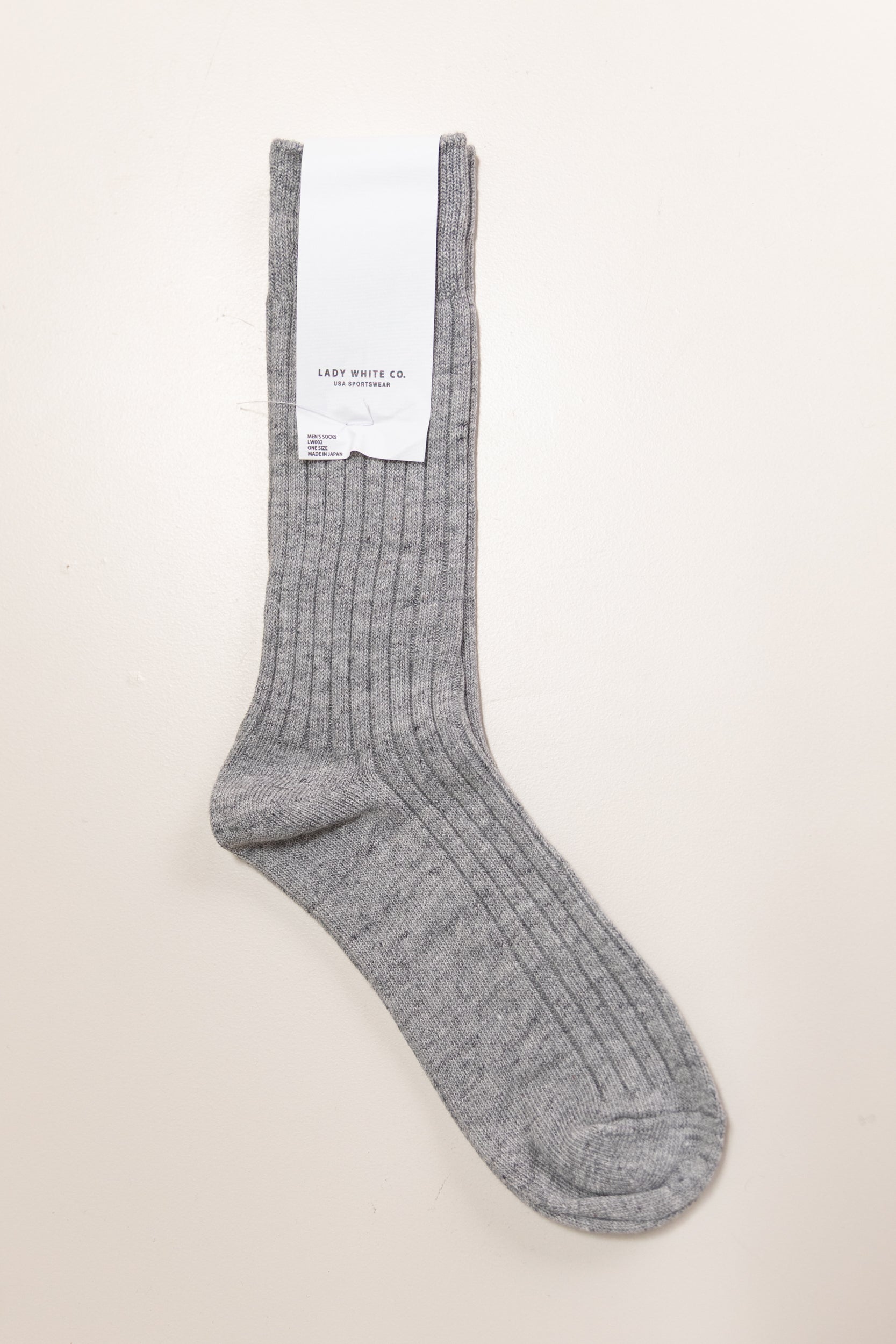SOCKS IN GREY MELANGE