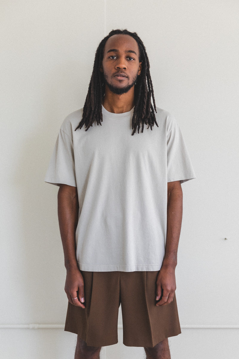 ATHENS TEE SHIRT IN PALE CLAY