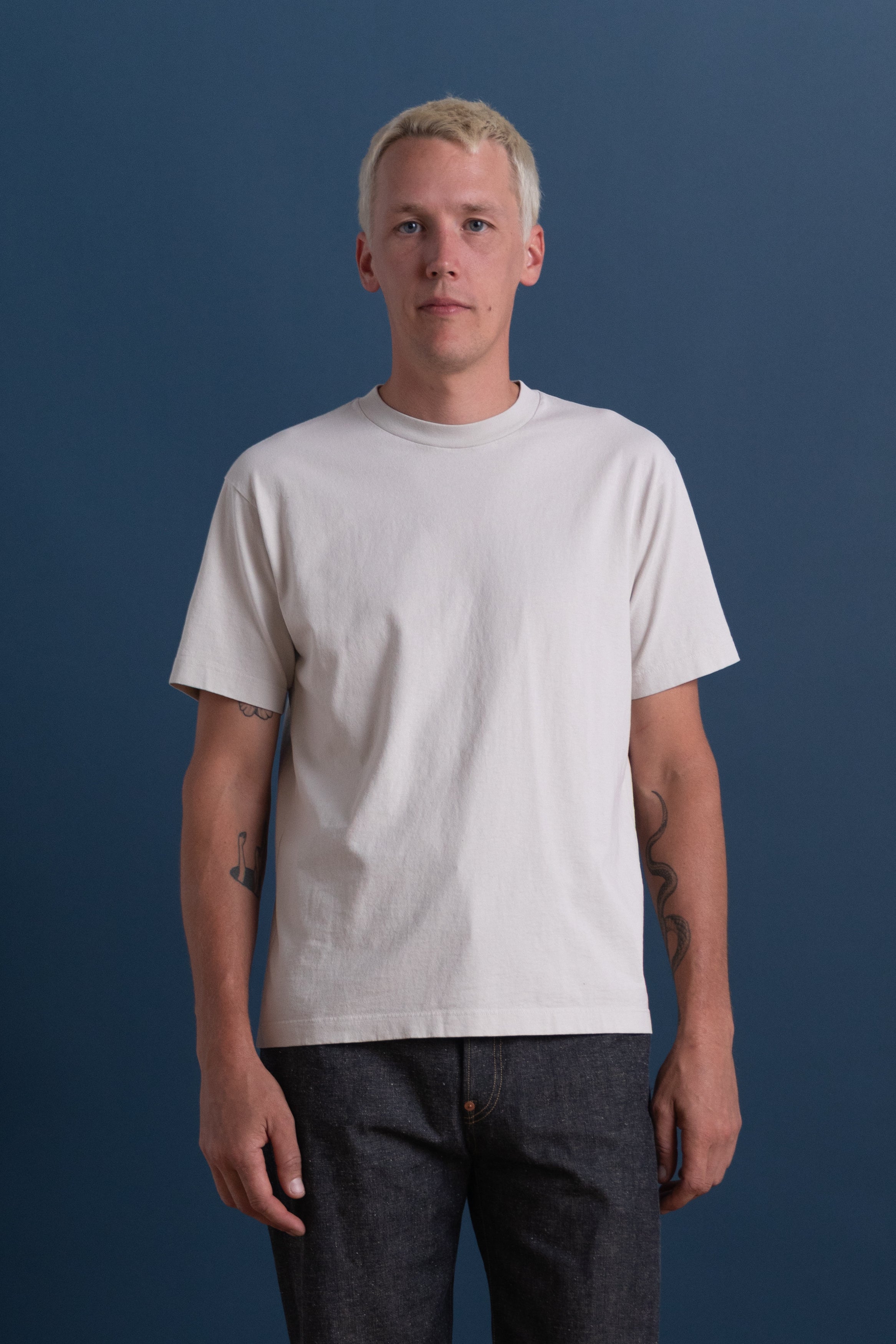 MUNICIPAL TEE SHIRT IN SOLAR GREY