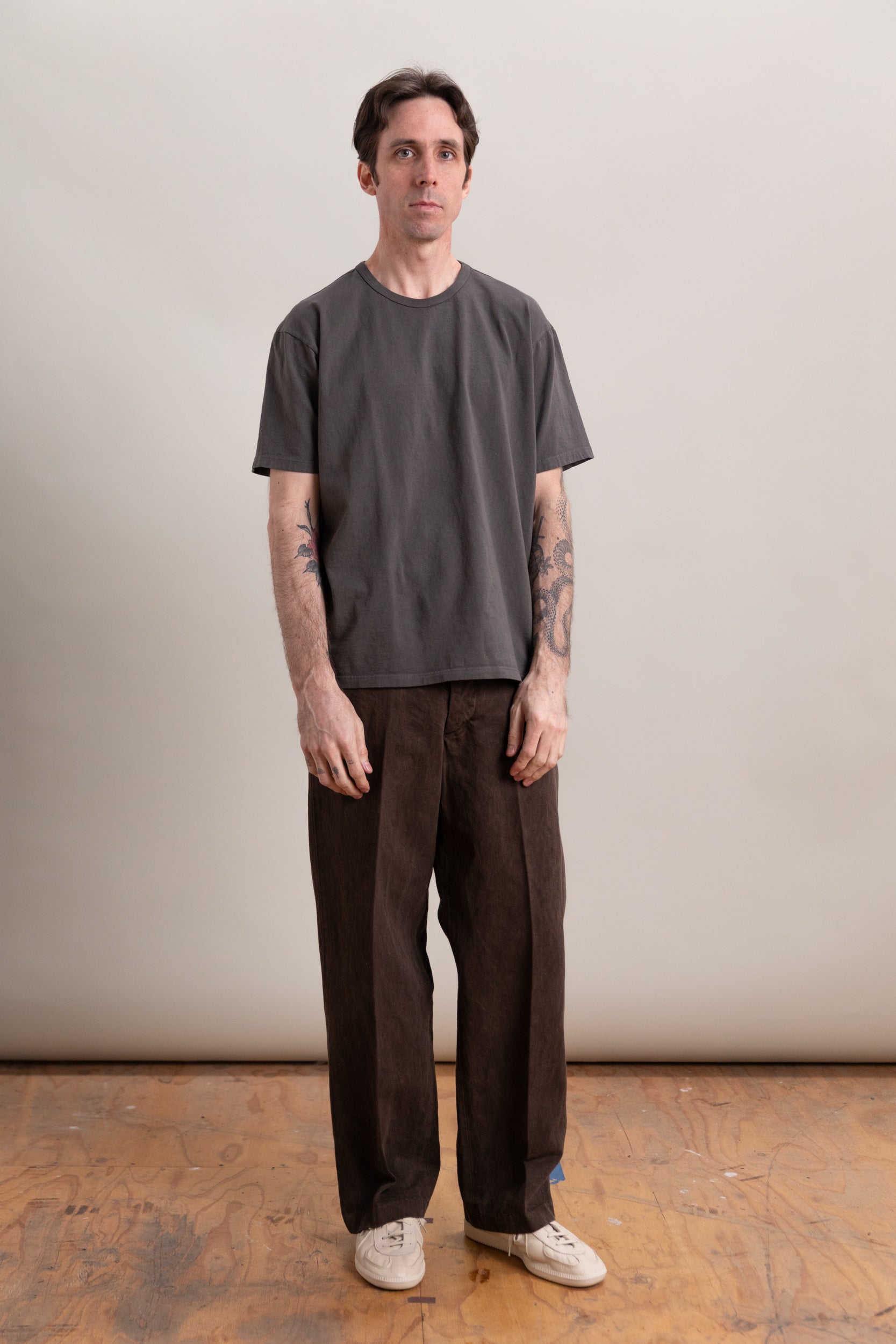 OUR TEE SHIRT IN PEWTER