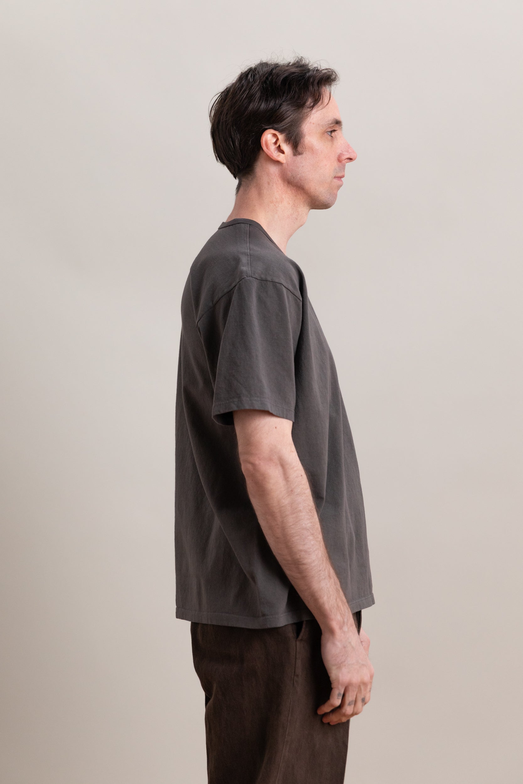OUR TEE SHIRT IN PEWTER