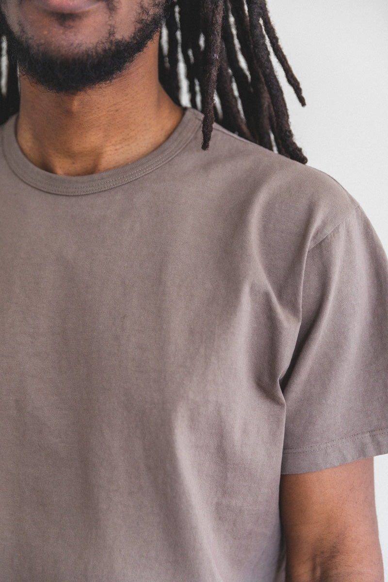 TWO PACK OUR TEE SHIRT IN TAUPE