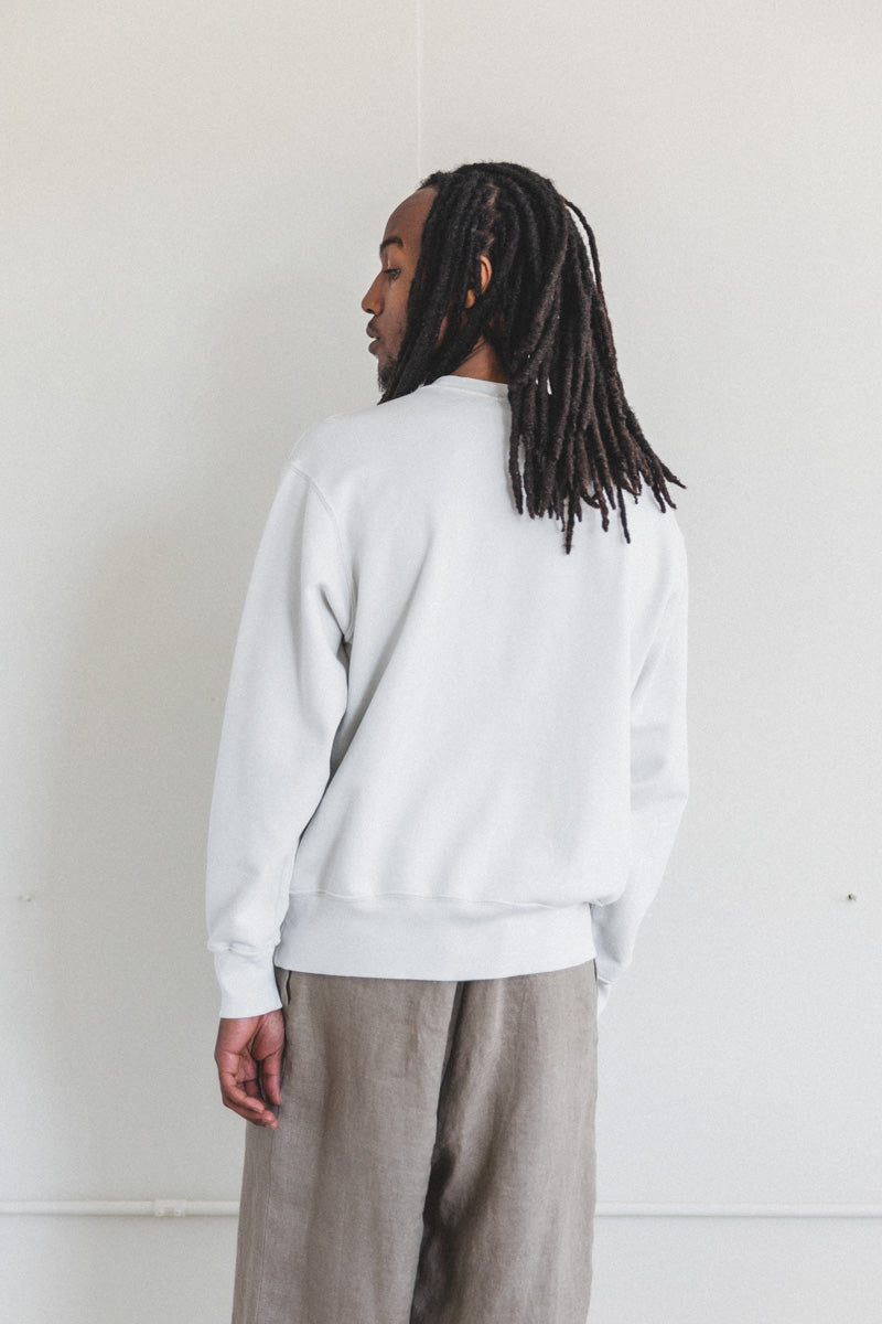 RELAXED SWEATSHIRT IN OFF WHITE