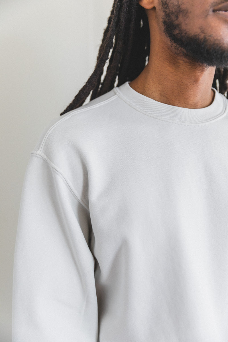 RELAXED SWEATSHIRT IN OFF WHITE