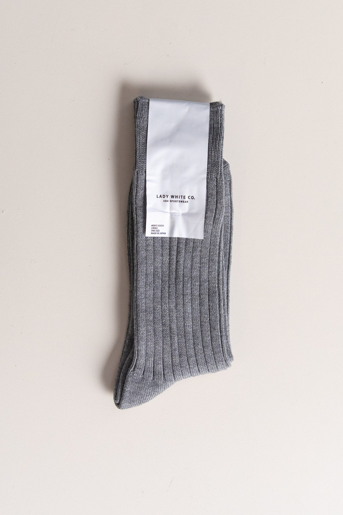 SOCKS IN DARK GREY MELANGE