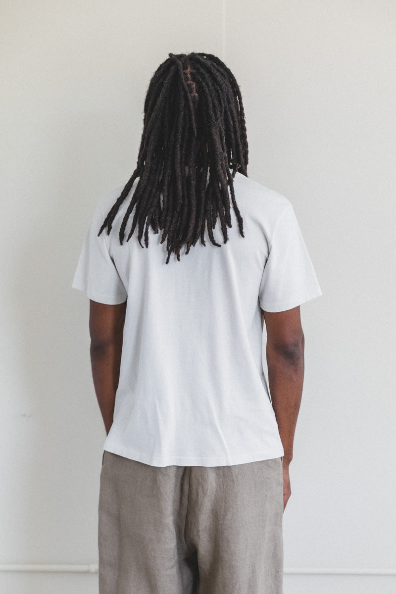 LITE JERSEY TEE IN OFF WHITE