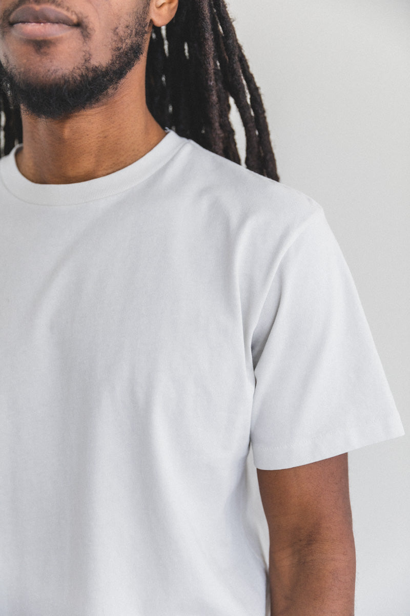 LITE JERSEY TEE IN OFF WHITE