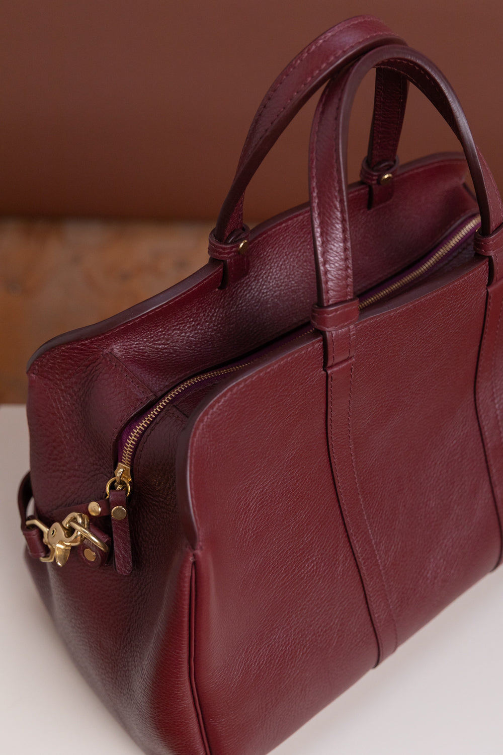 RHODES SMALL DUFFEL IN SUMAC