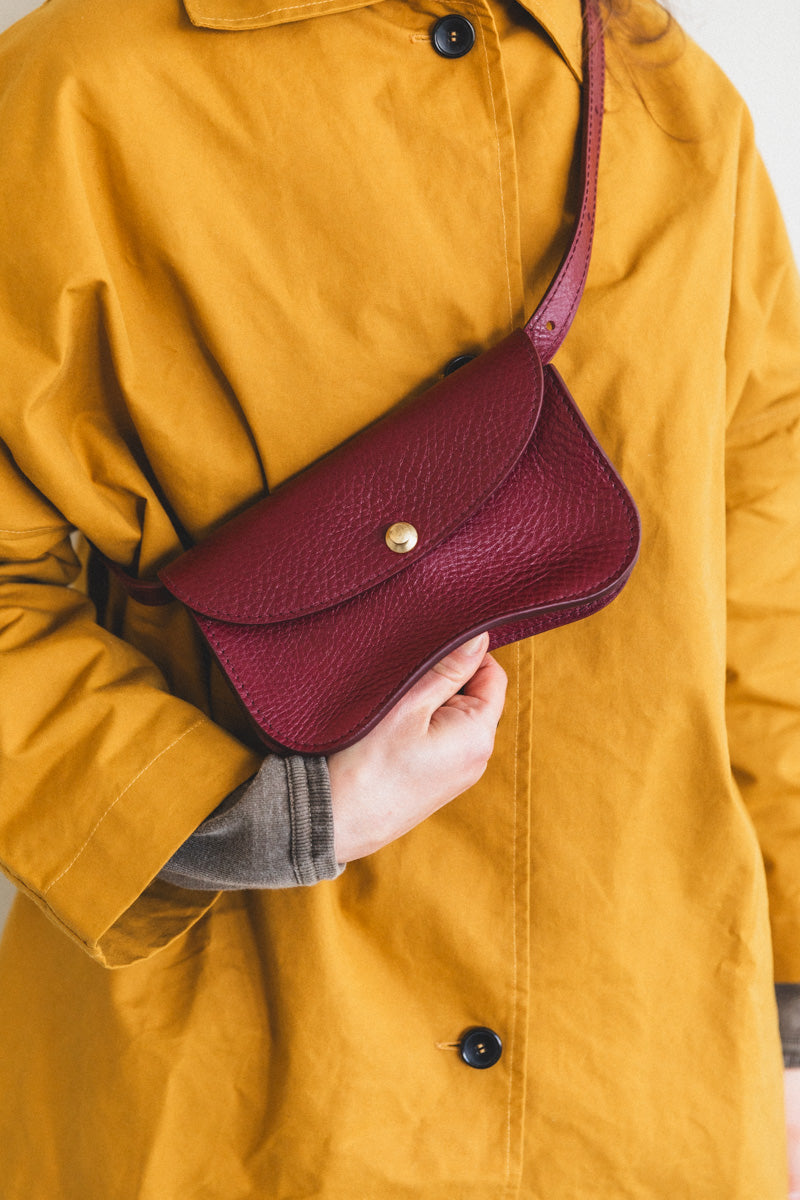 FABA IN SUMAC PEBBLE LEATHER