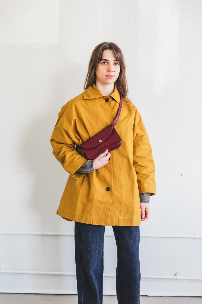 FABA IN SUMAC PEBBLE LEATHER