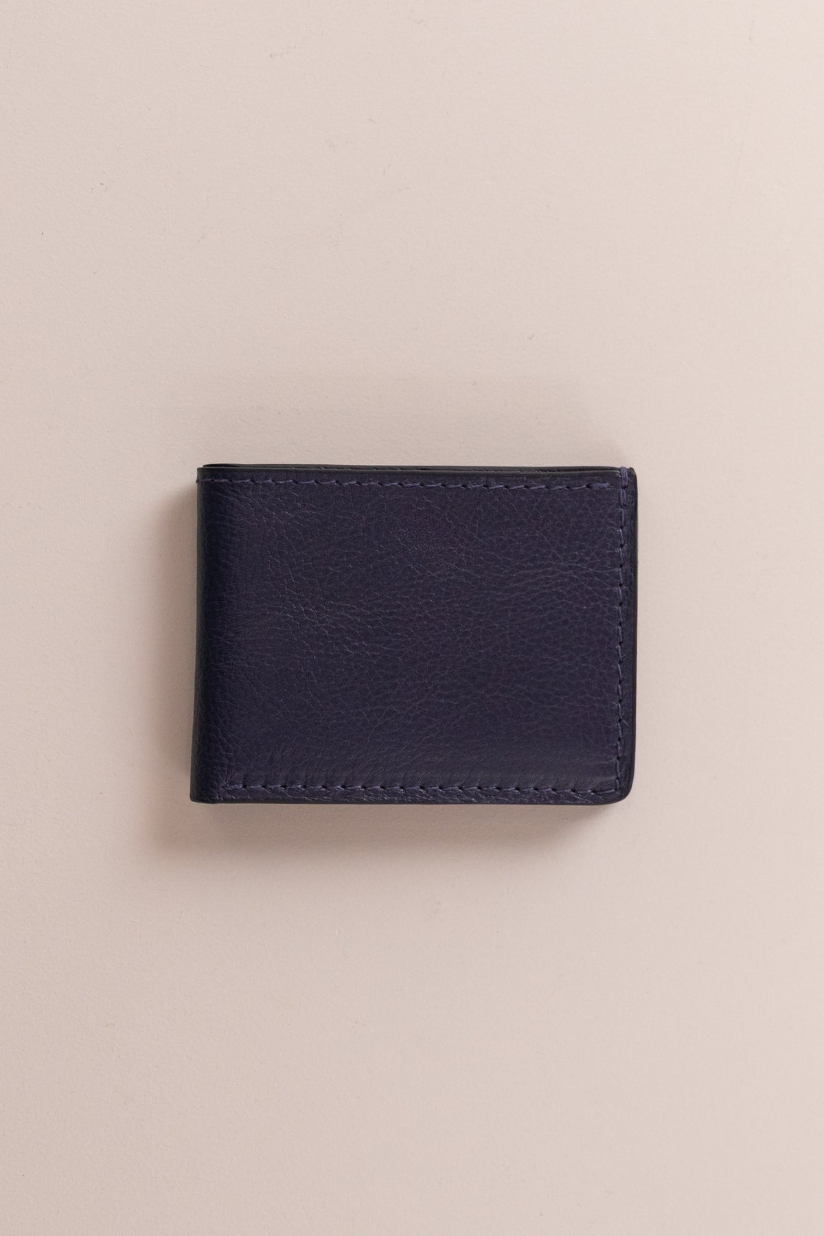 JACKSON BIFOLD WALLET IN INK MILLED LEATHER