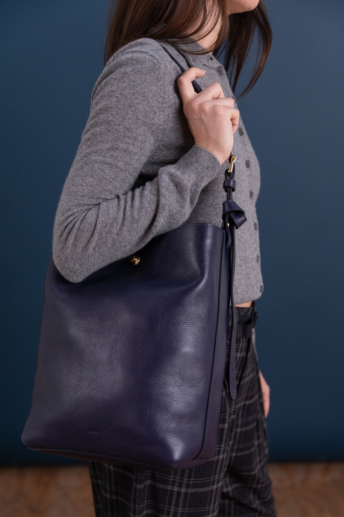 LEE IN INK PEBBLE LEATHER