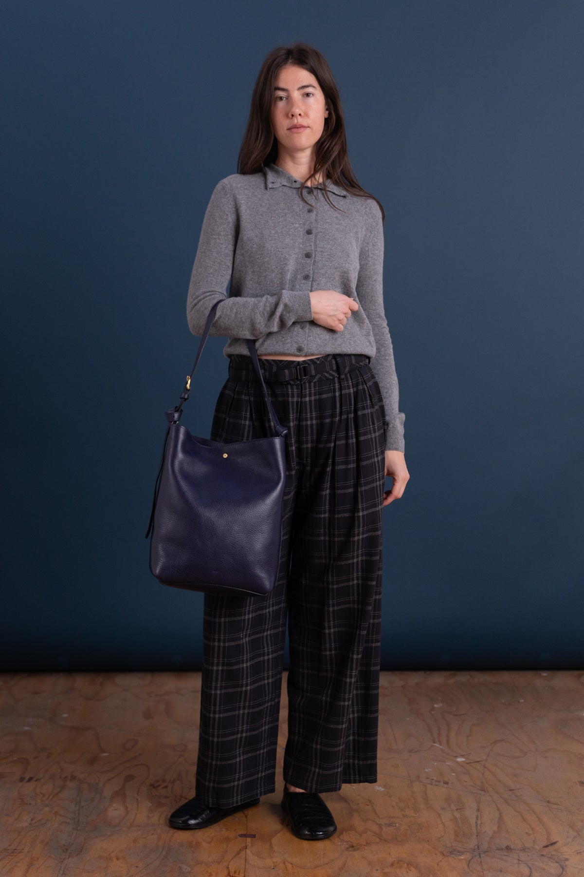 LEE IN INK PEBBLE LEATHER