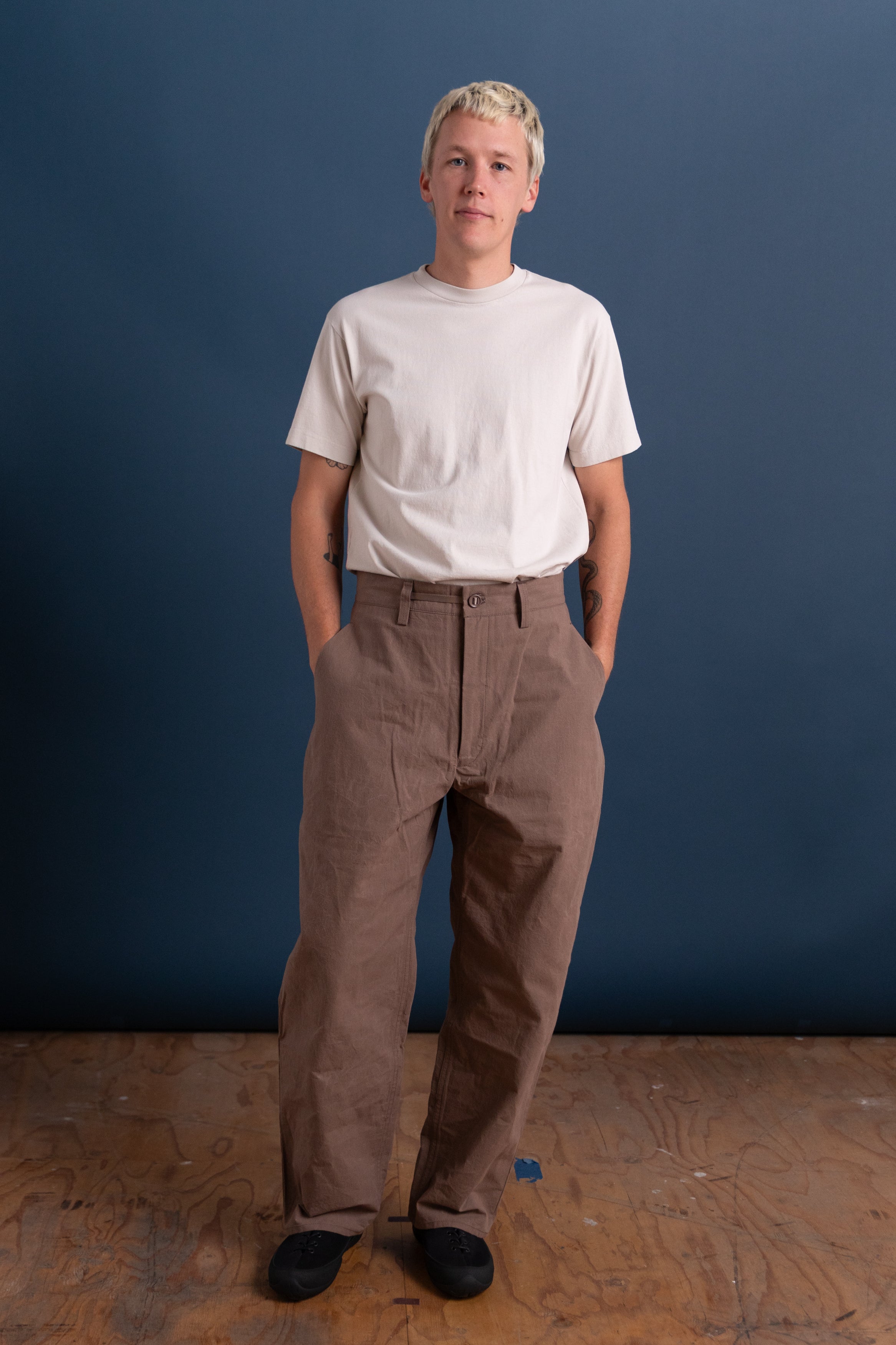 パンツ WIDE SAROUEL UNCLE PANTS byCOATINGSupima パンツ WIDE SAROUEL UNCLE PANTS byCOATINGSupima COATING Supima