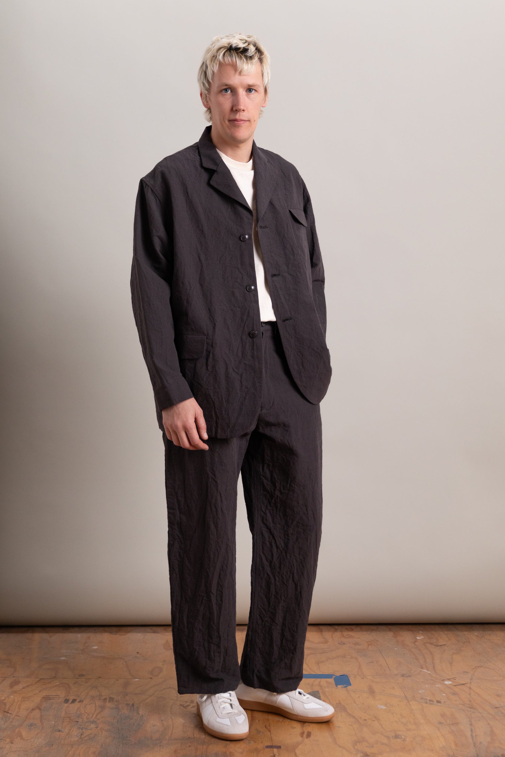 R20 Y4 BIG BLAZER IN EARTH LINEN