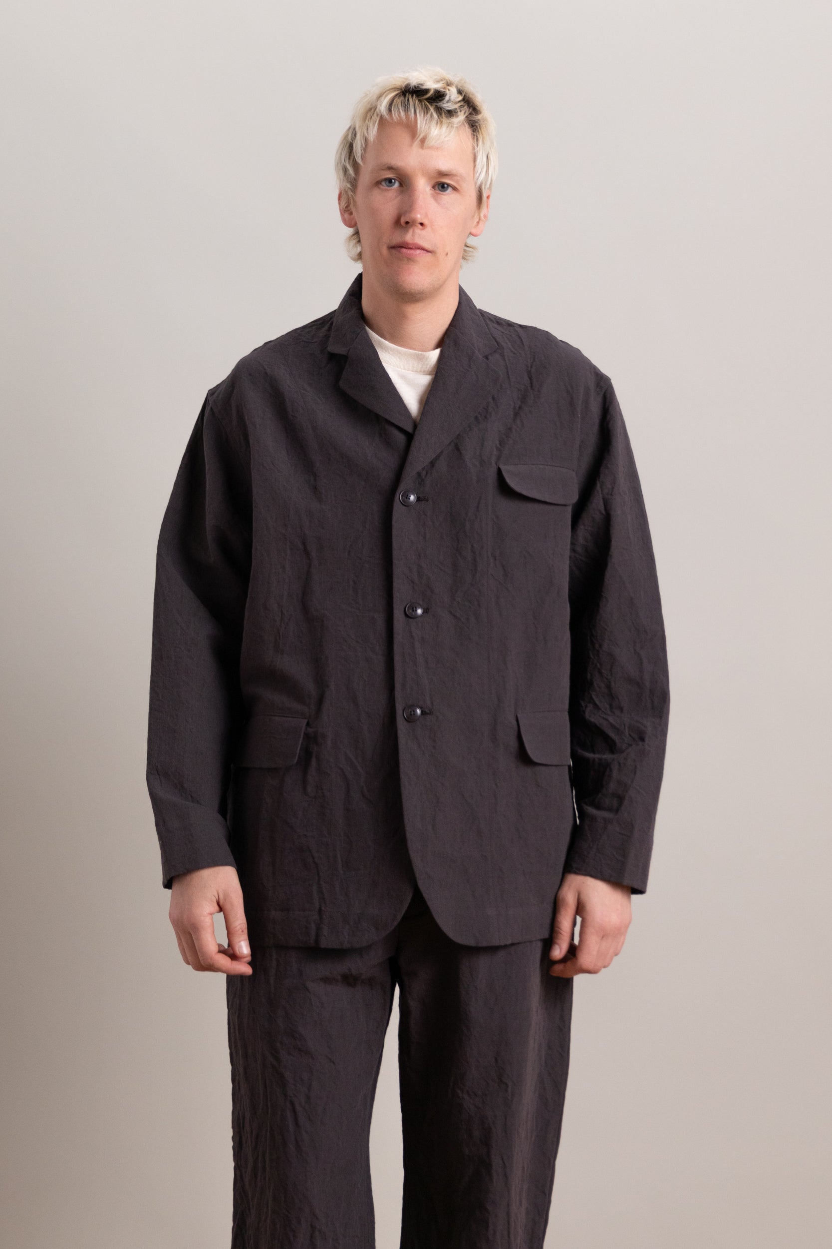 R20 Y4 BIG BLAZER IN EARTH LINEN