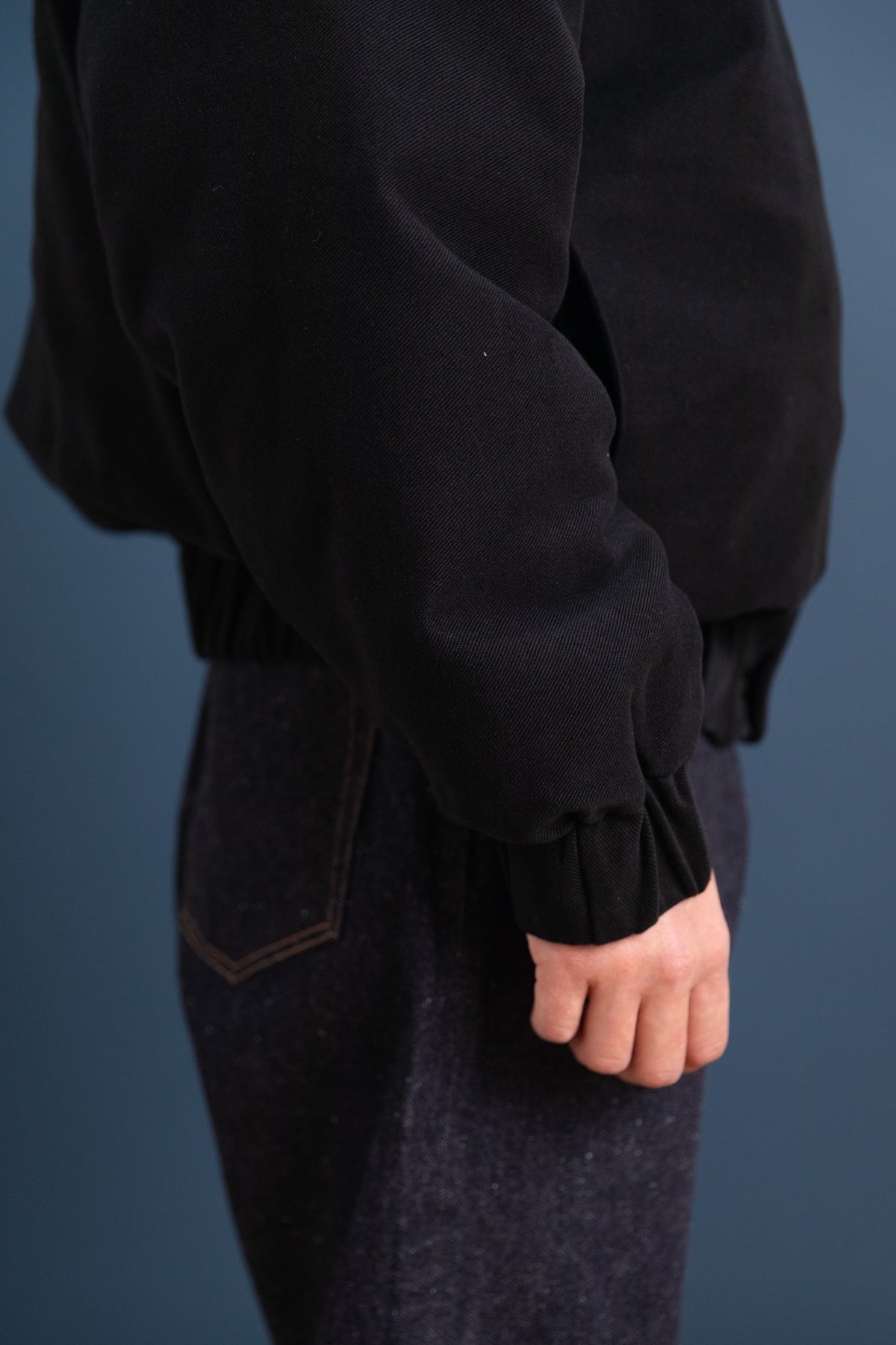 R21 D3 DOWN BLOUSON IN FLUID SUPIMA