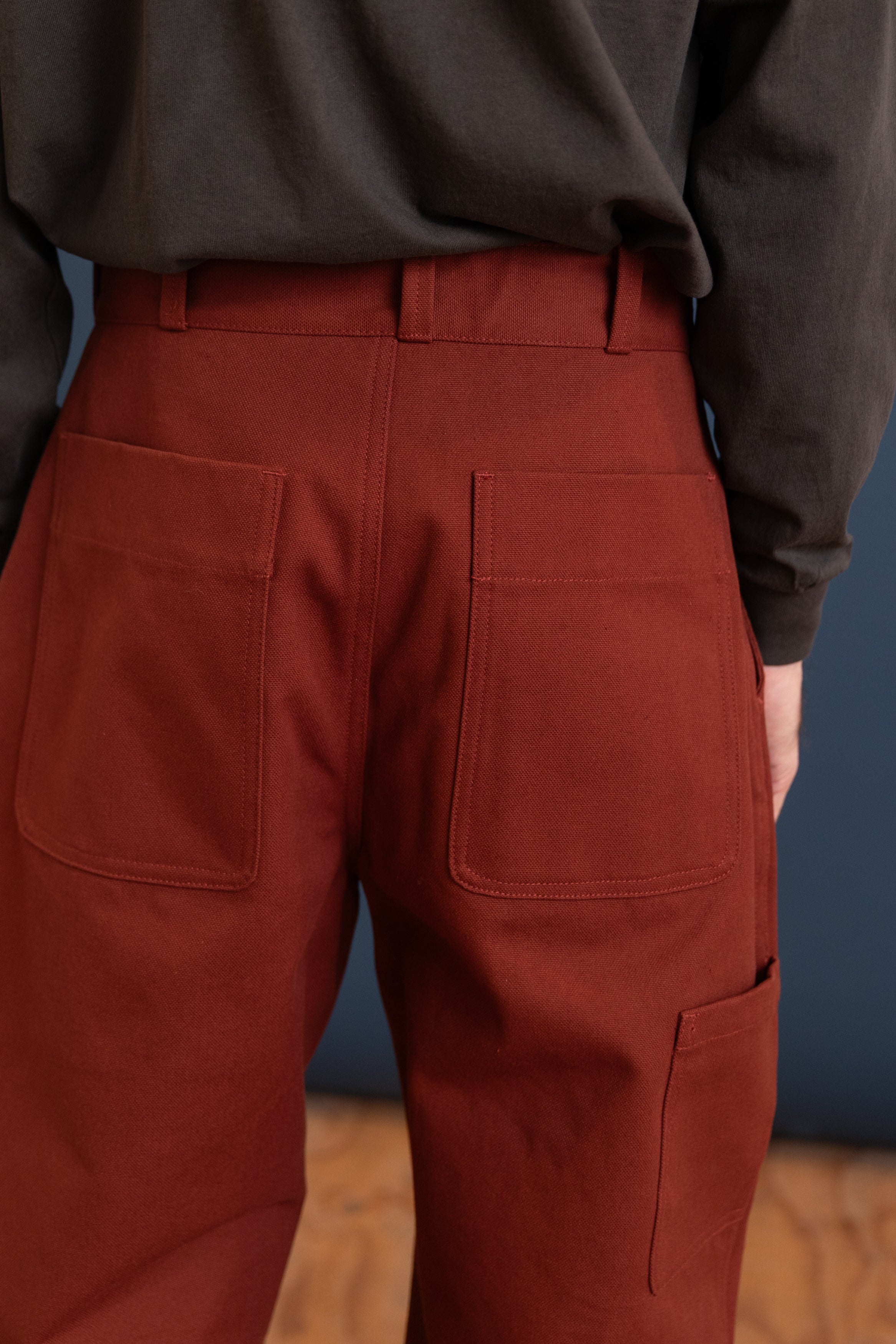 R21 J6 JEBOK PANTS IN BAKED CANVAS