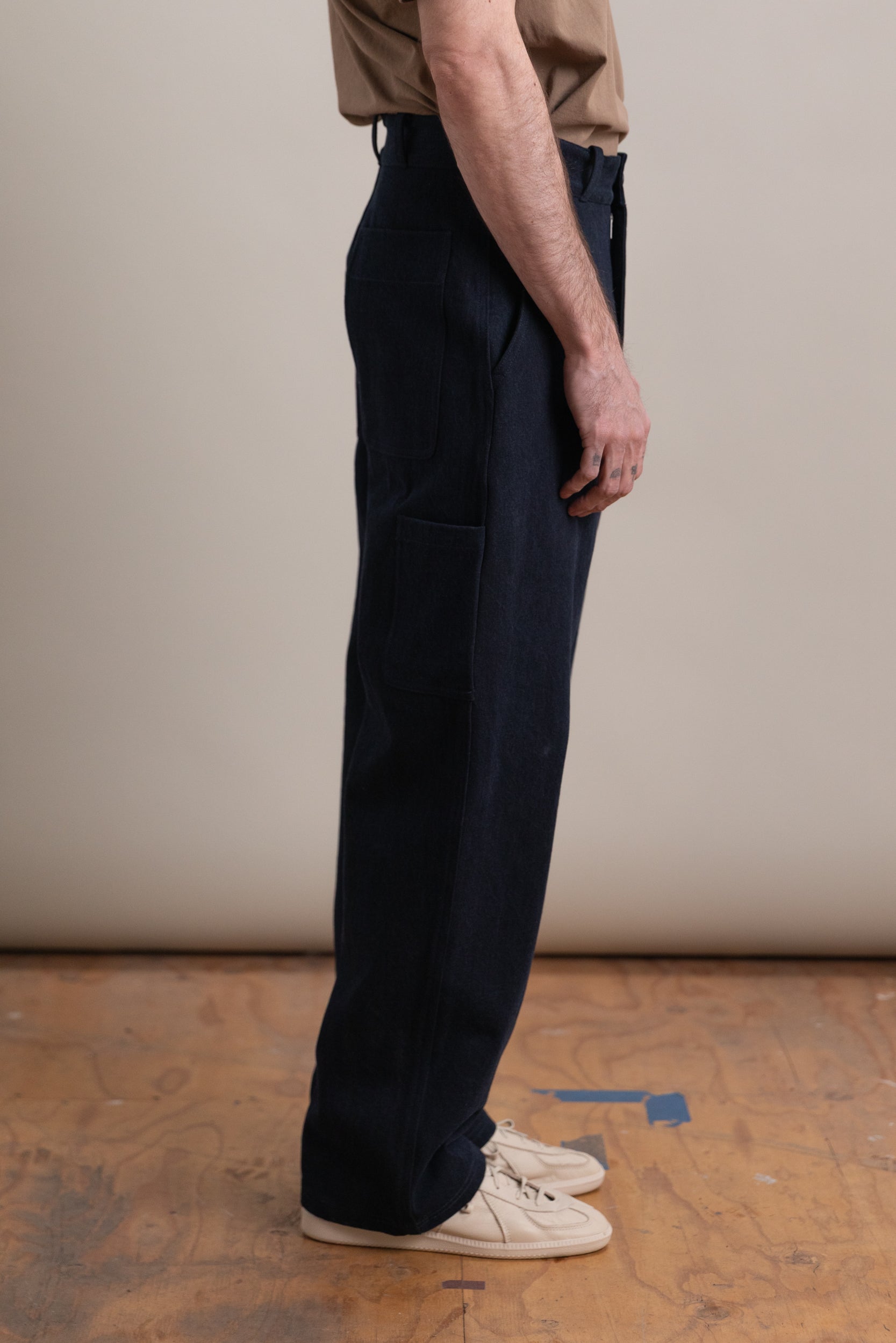 R20J6 JEBOK PANTS IN BLUE SUMI INK DENIM