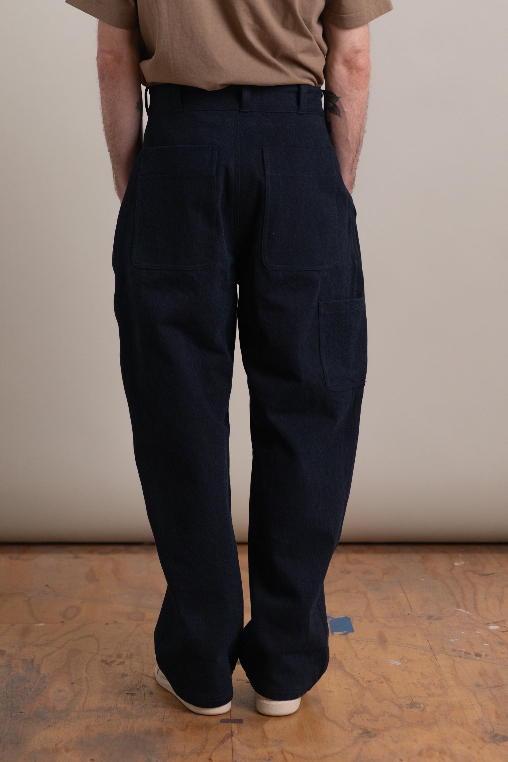R20J6 JEBOK PANTS IN BLUE SUMI INK DENIM