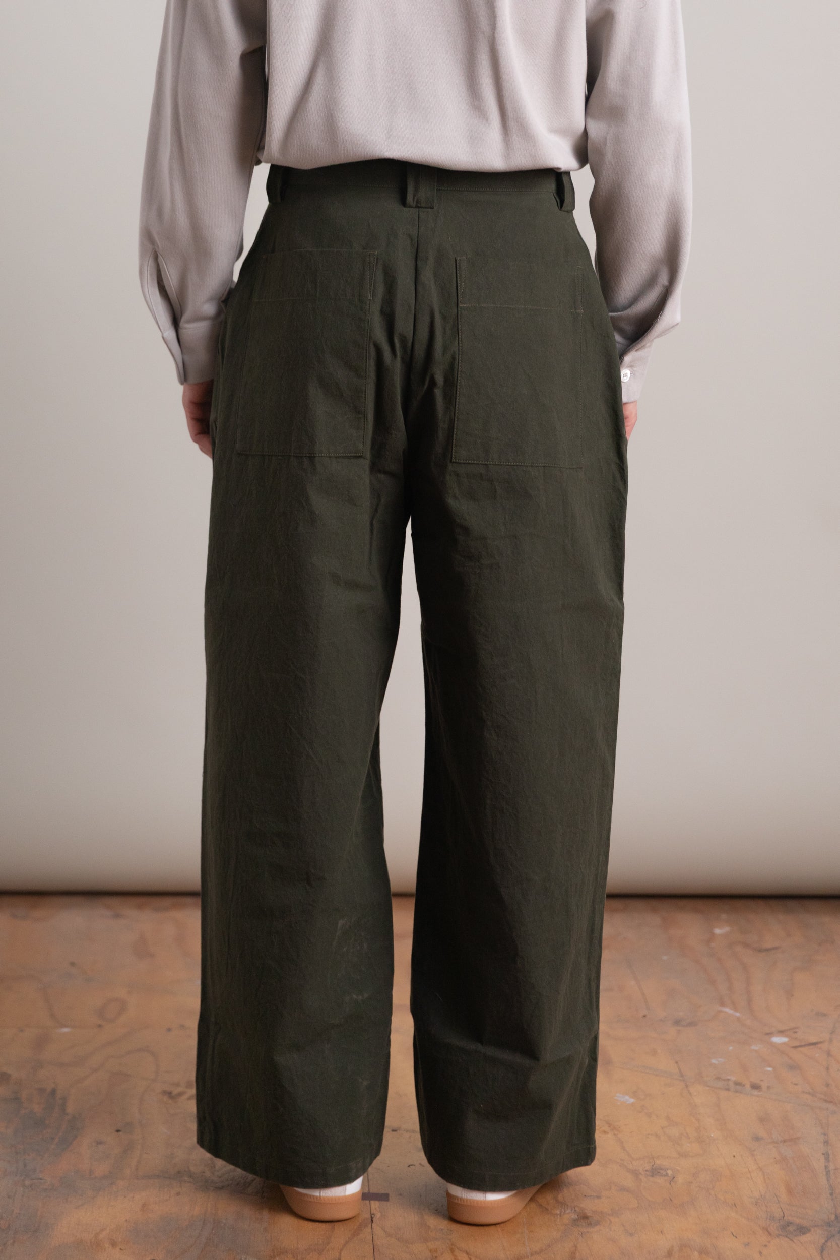 R20 P8 SAIL PANTS IN WOODLAND WAX