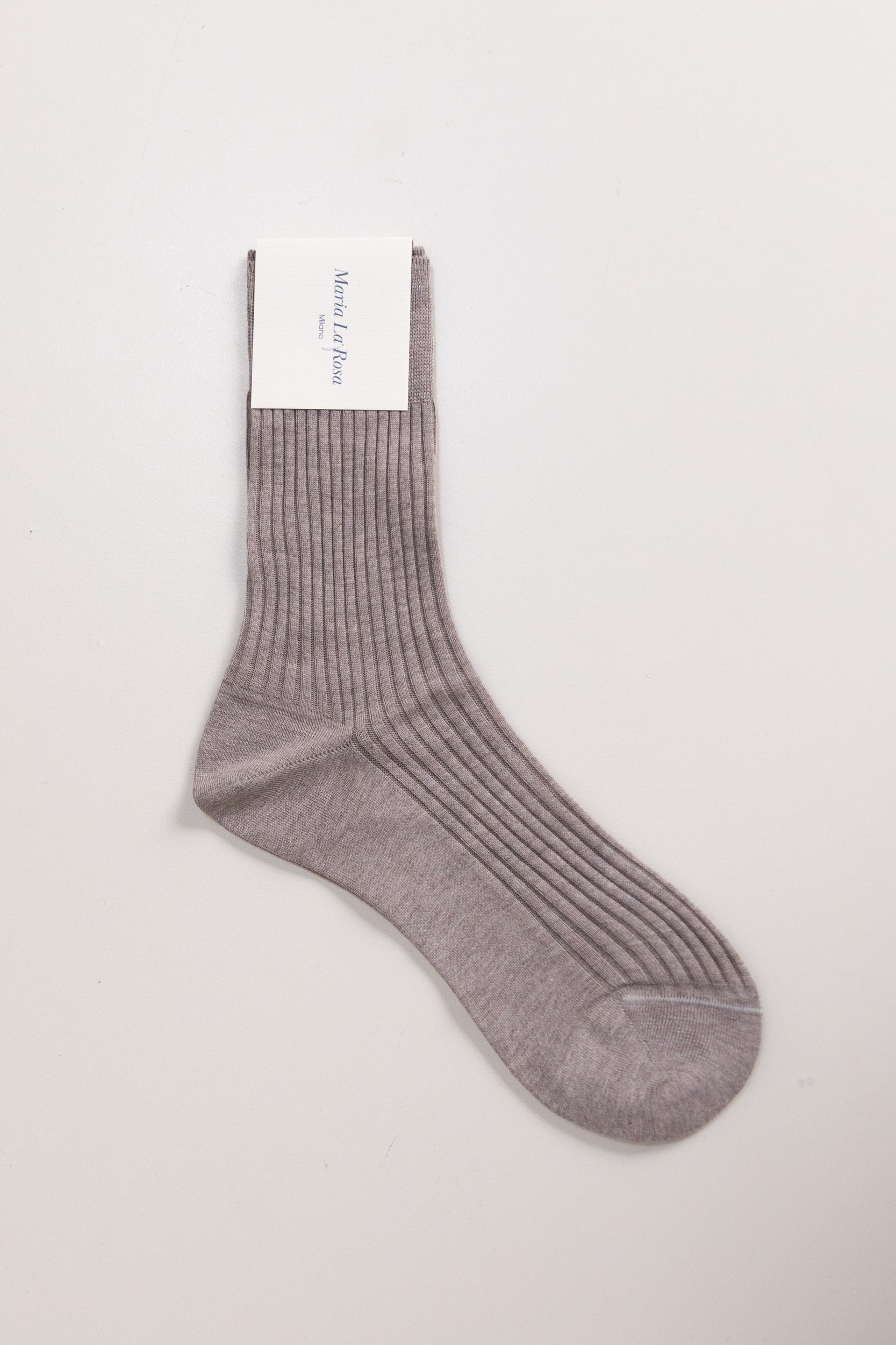 BIO ORGANIC COTTON SOCKS IN SABBIA MELANGE