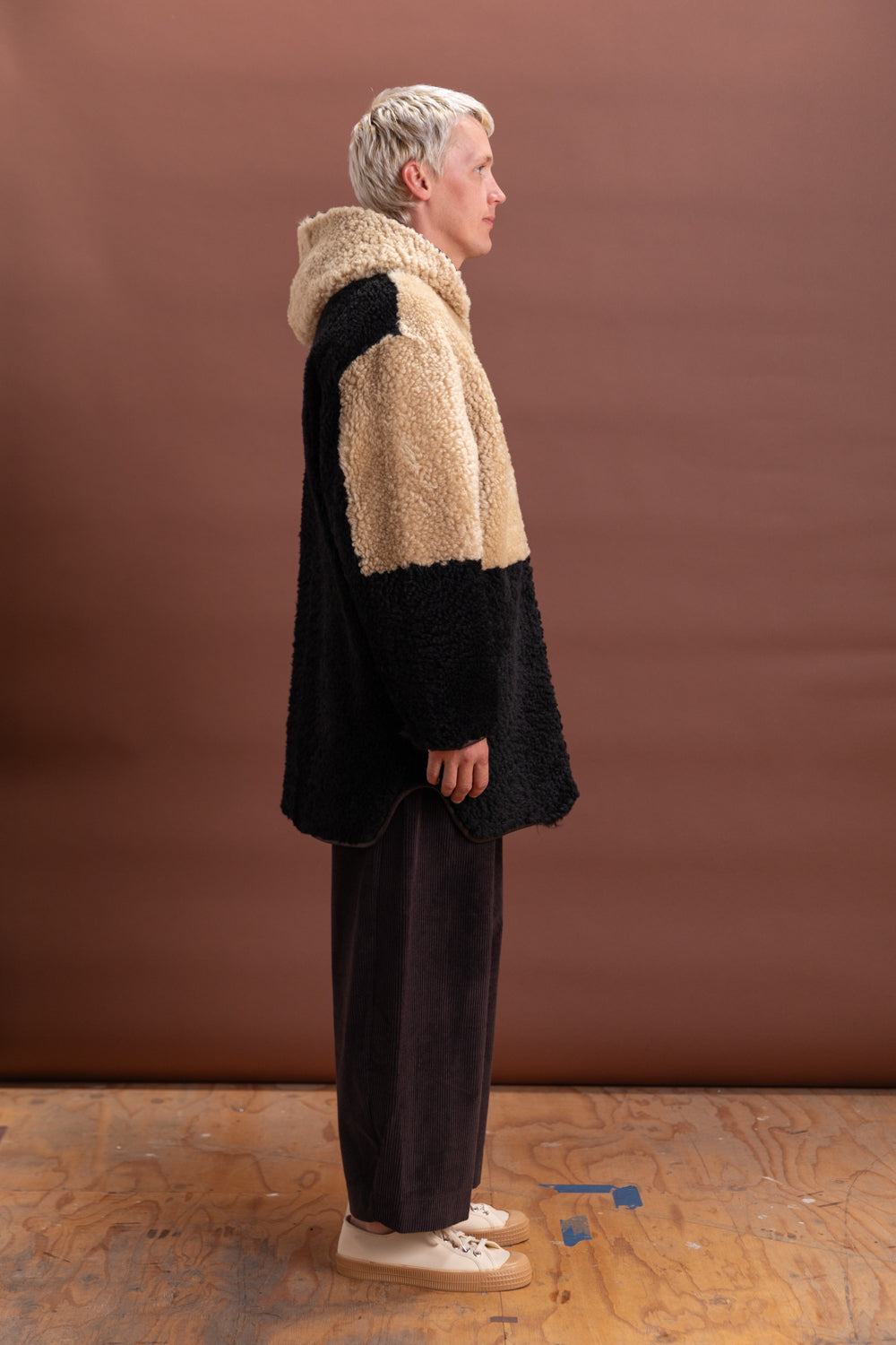 HOODED COAT