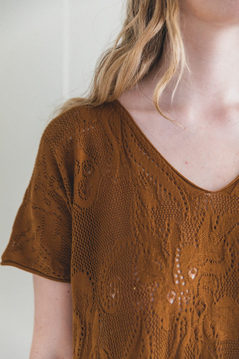LACE ODILLE TUNIC IN RESIN