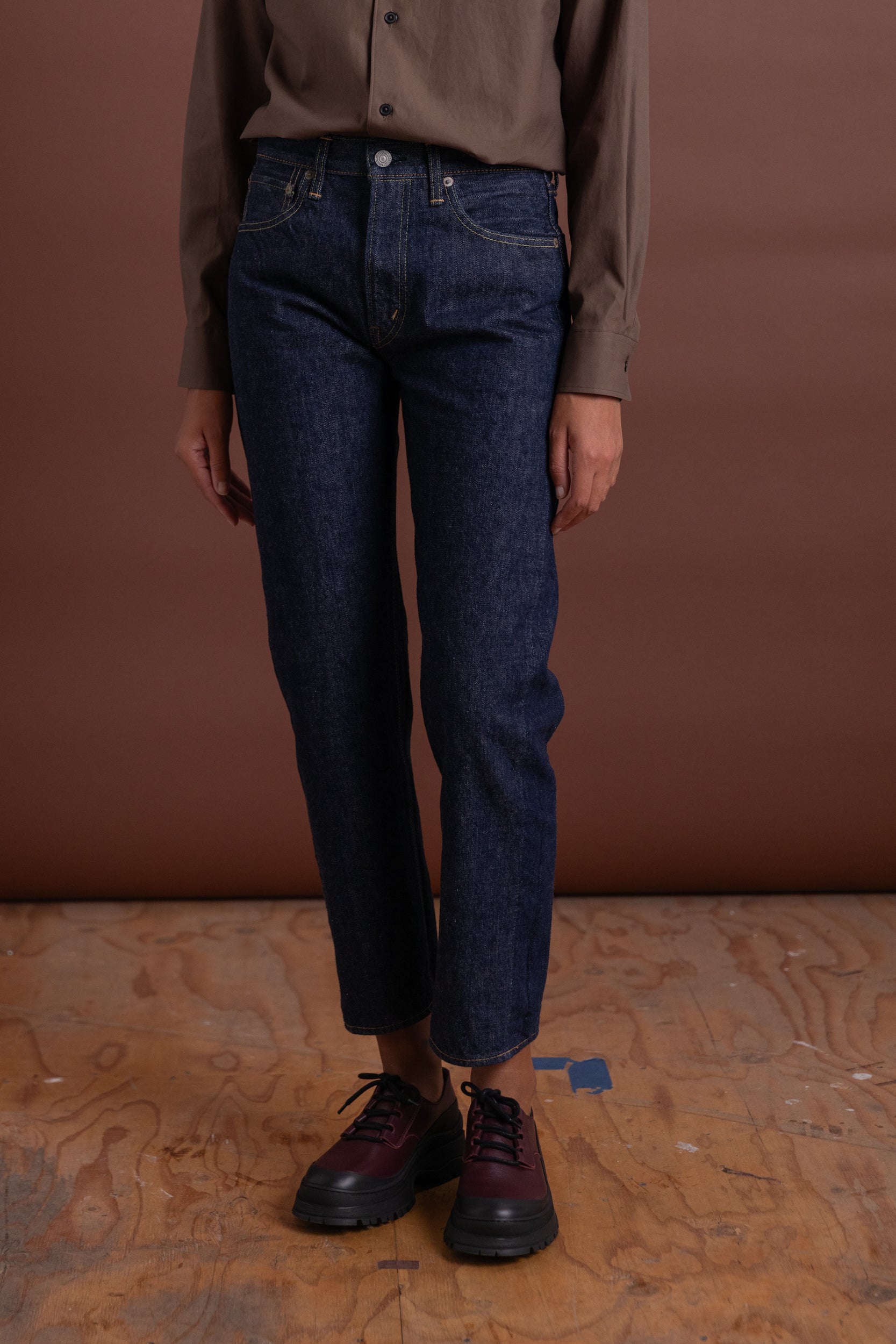 60'S SELVEDGE DENIM JEANS IN ONE WASH