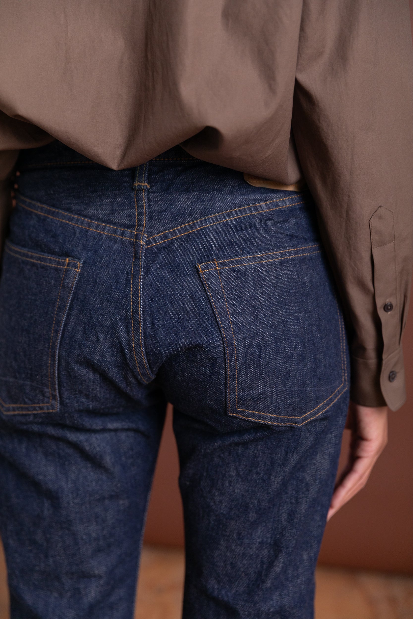 60'S SELVEDGE DENIM JEANS IN ONE WASH