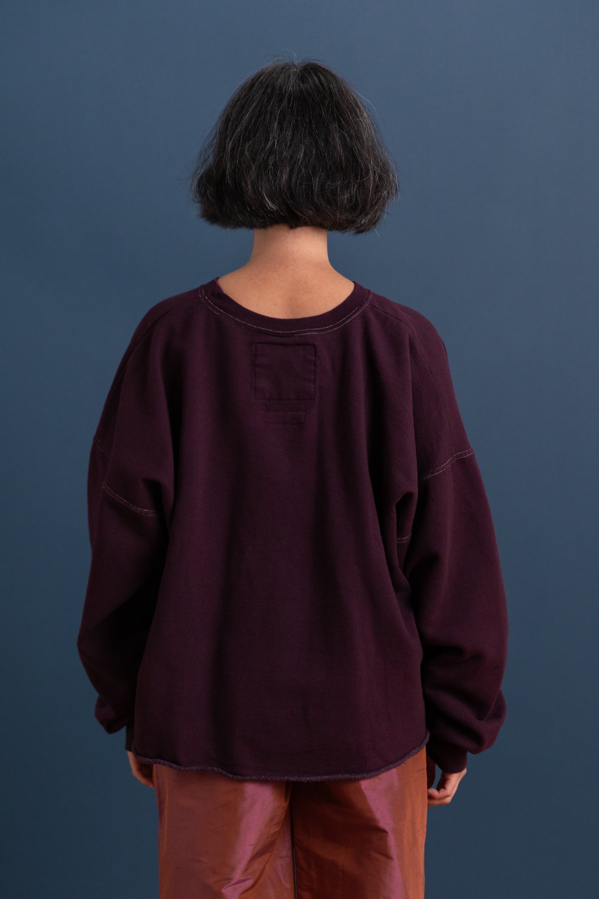 FONDER SWEATSHIRT IN PLUM