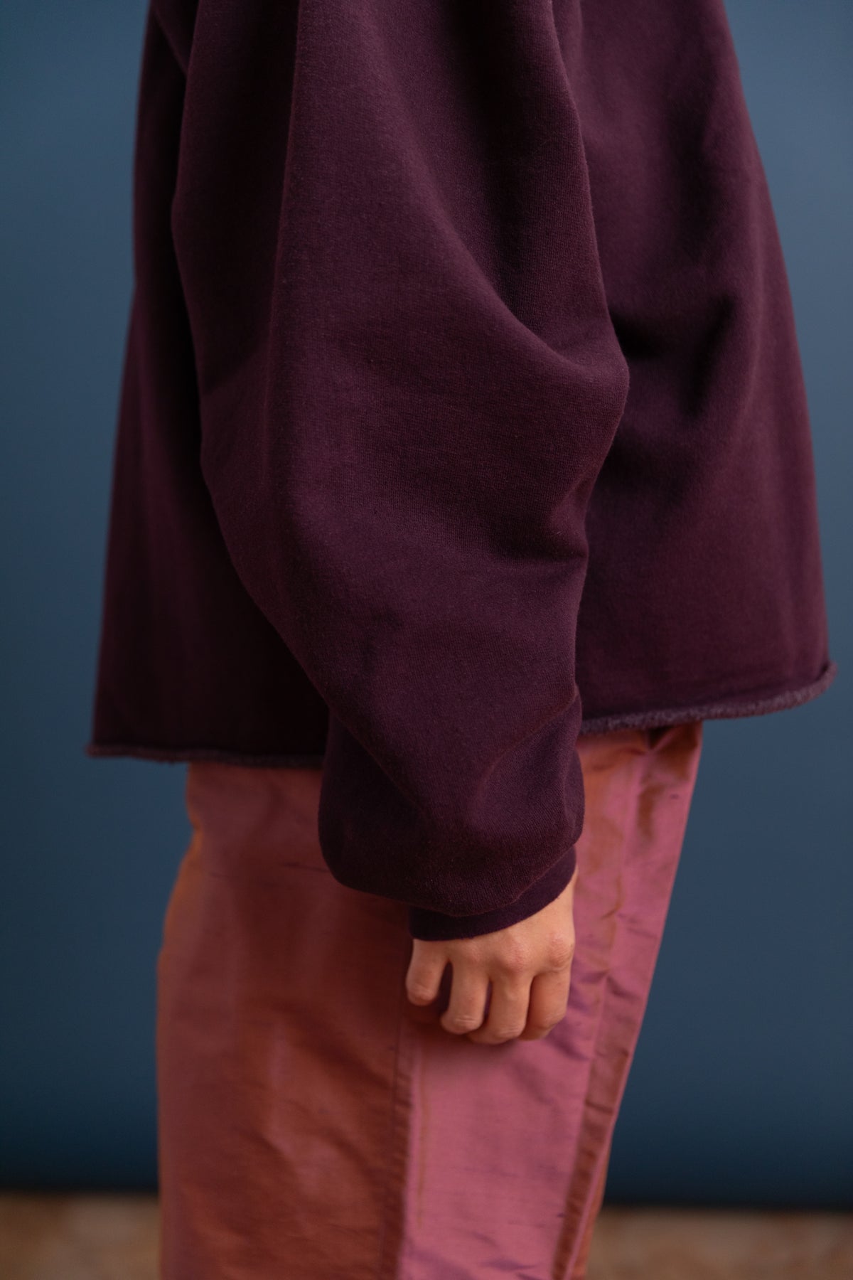 FONDER SWEATSHIRT IN PLUM