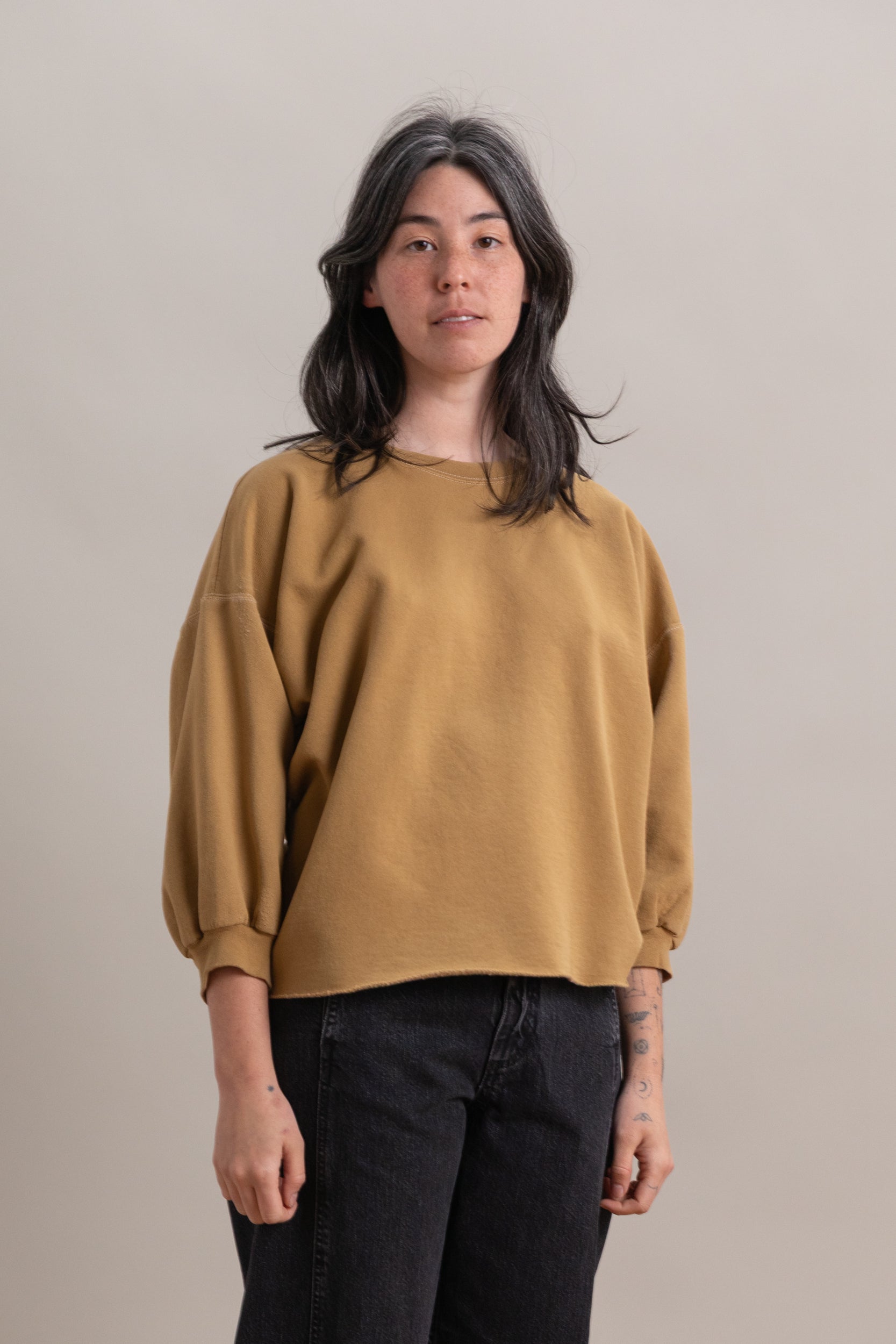 FOND SWEATSHIRT IN TAPENADE