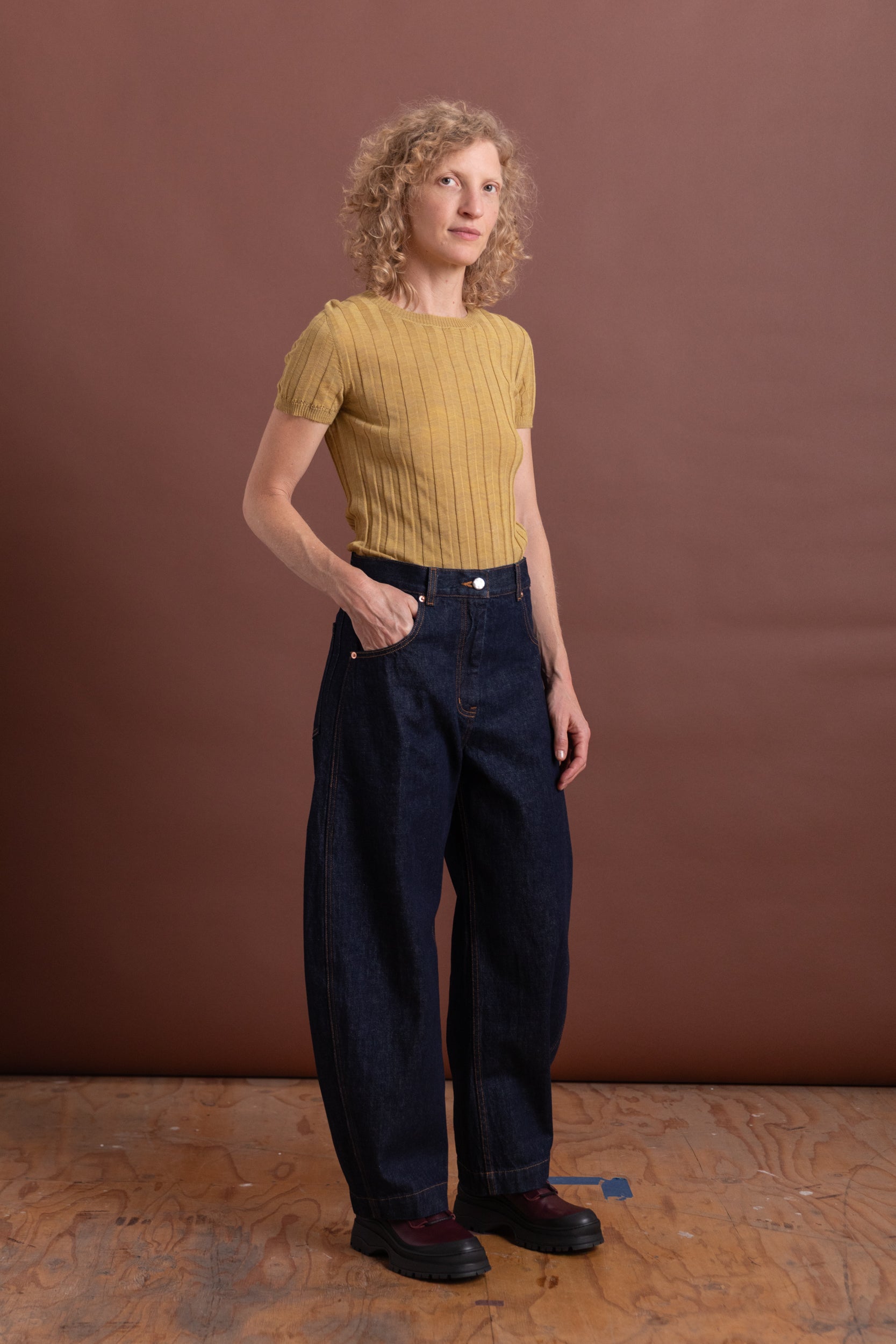 KEENAN PANT IN RAW MISSION DENIM