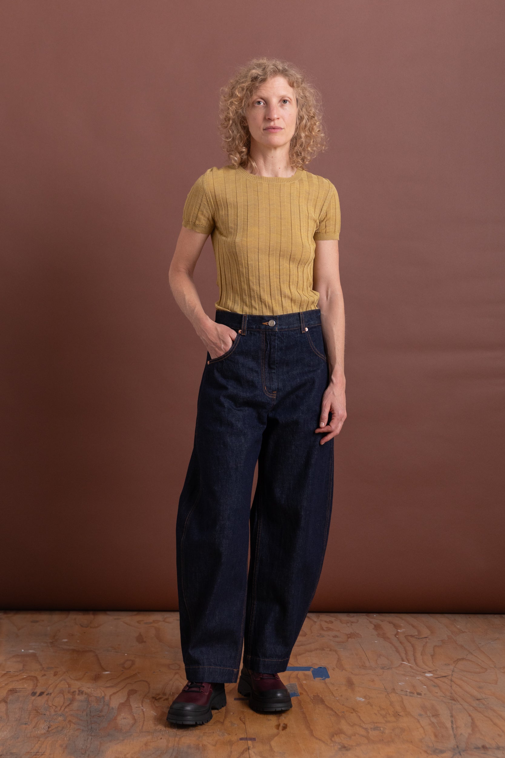 KEENAN PANT IN RAW MISSION DENIM