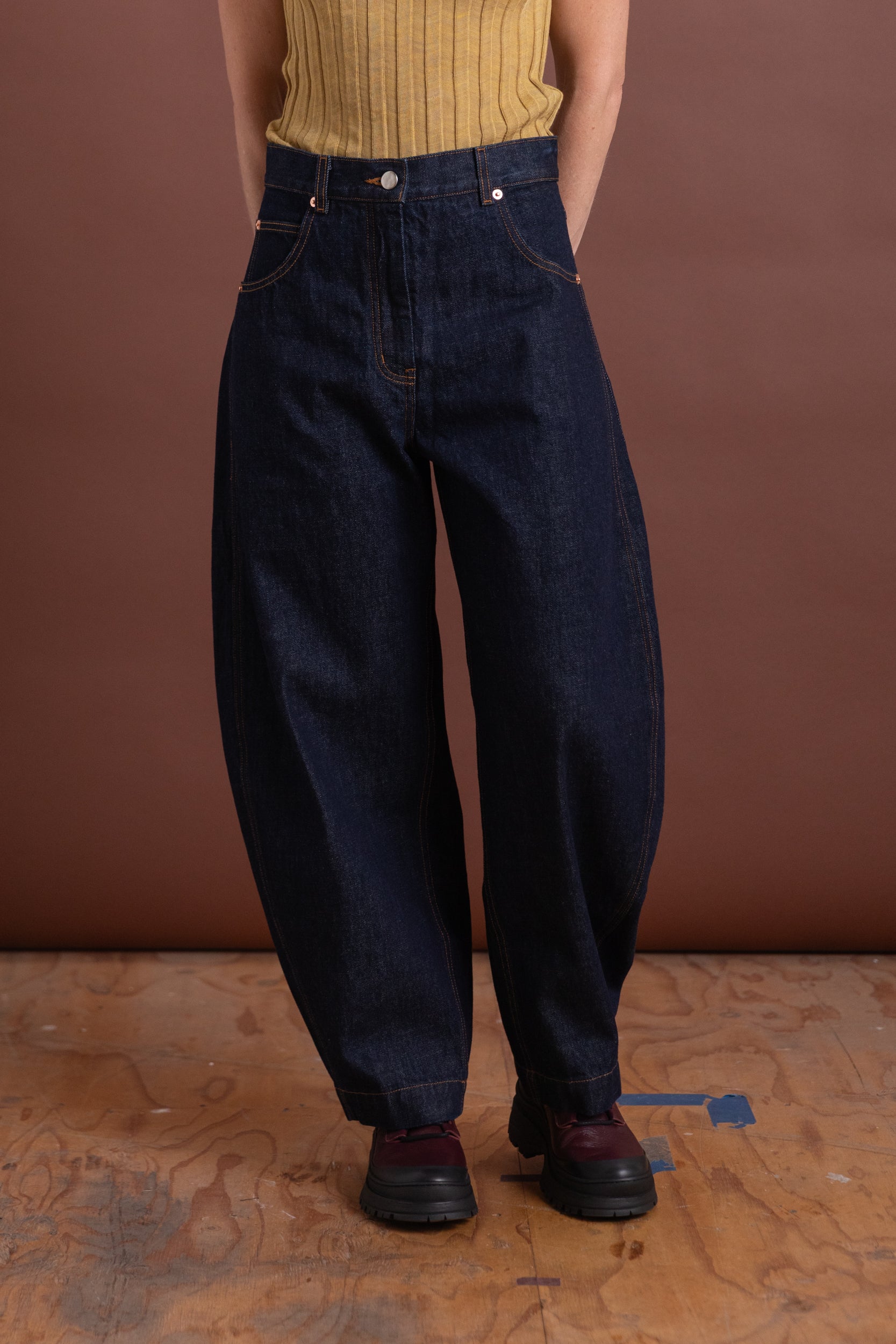 KEENAN PANT IN RAW MISSION DENIM