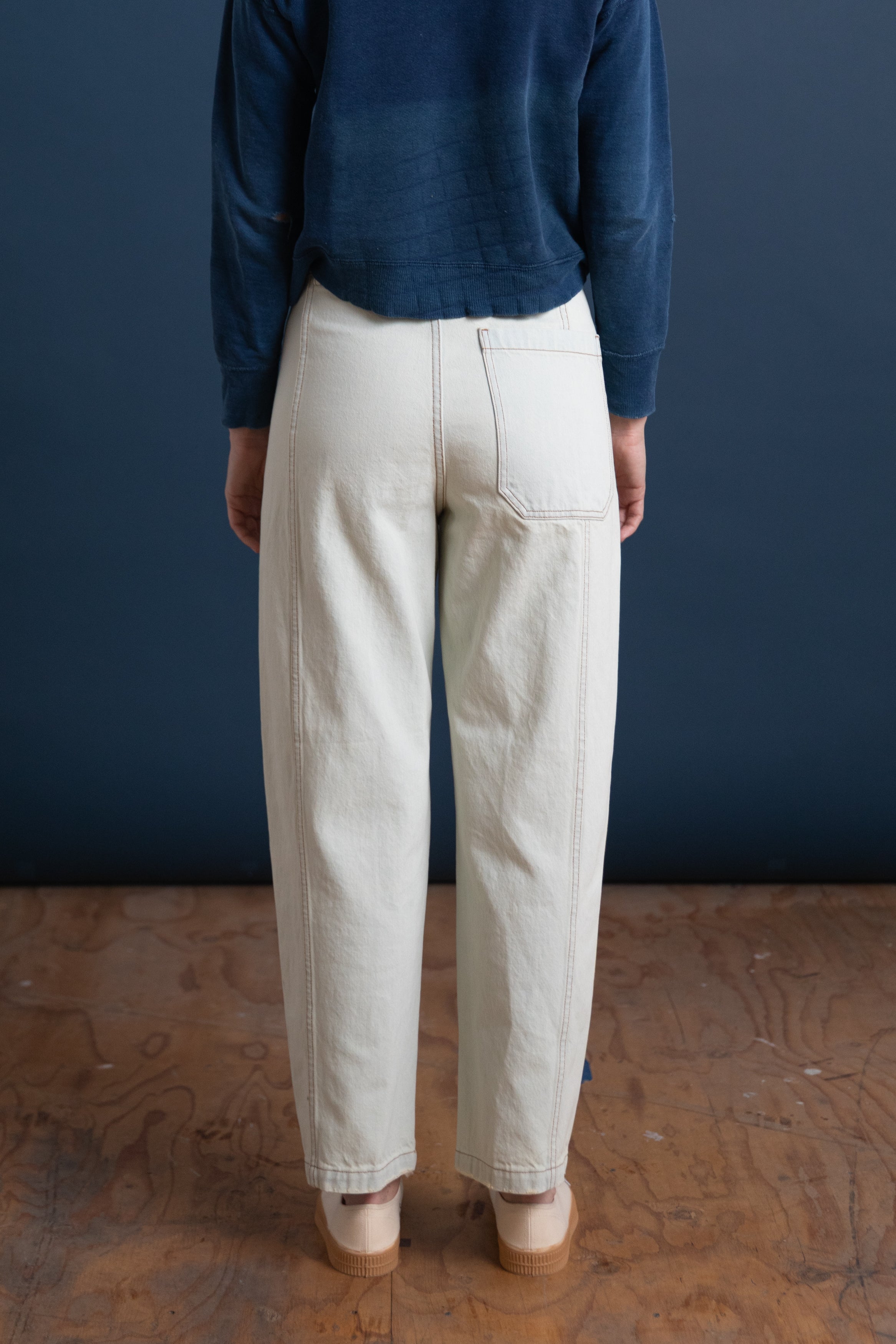 TAMAR PANT IN BLEACHED MISSION DENIM