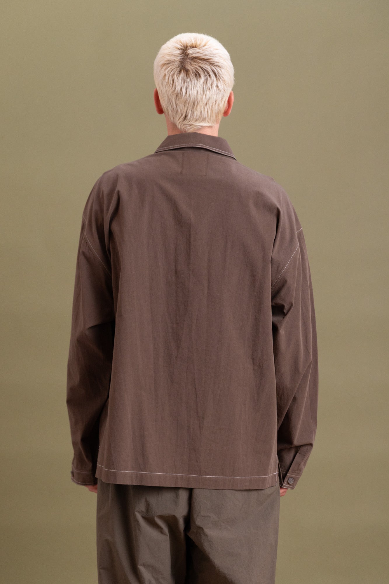 DROP SHIRT IN GRAPHITE