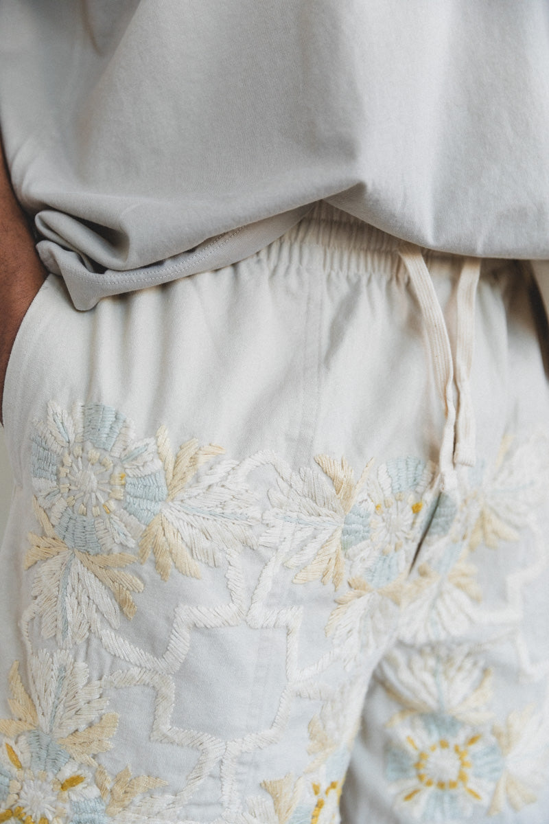 CROCHET LADDERWORK SHORTS