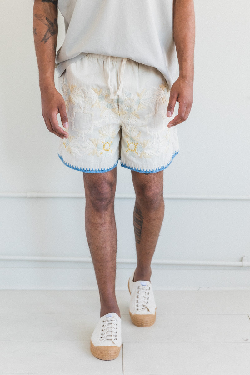 CROCHET LADDERWORK SHORTS