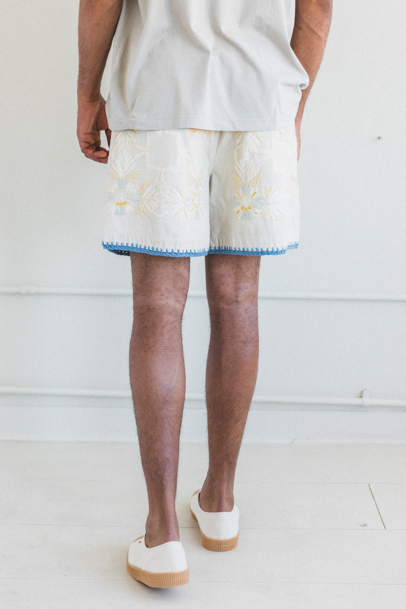 CROCHET LADDERWORK SHORTS