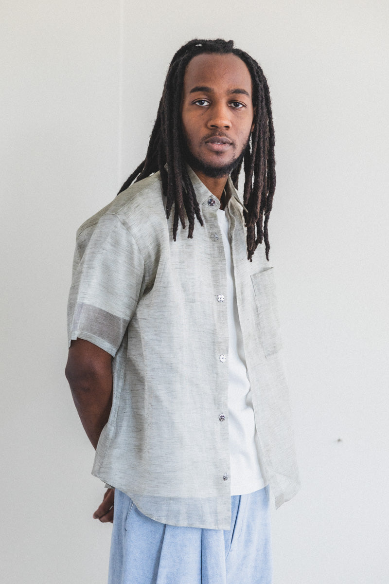 ETERNAL SUMMER SHIRT IN TURKISH UNDYED SILK LINEN