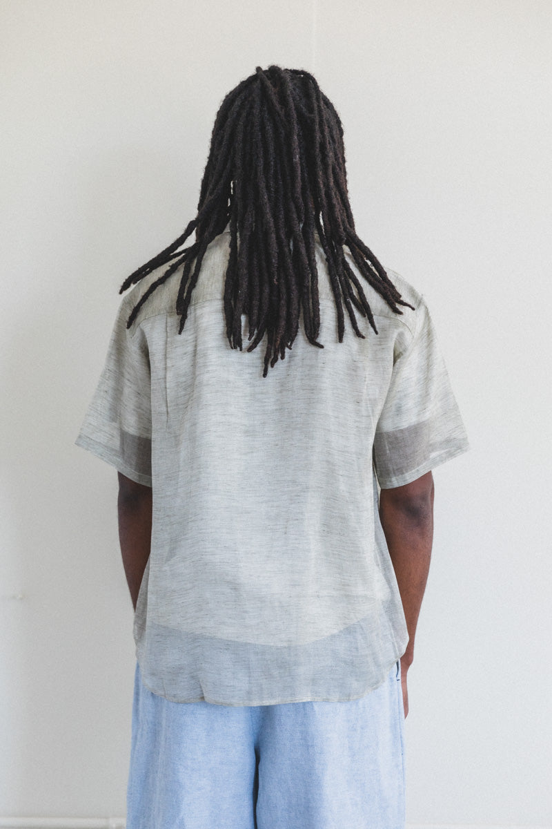 ETERNAL SUMMER SHIRT IN TURKISH UNDYED SILK LINEN