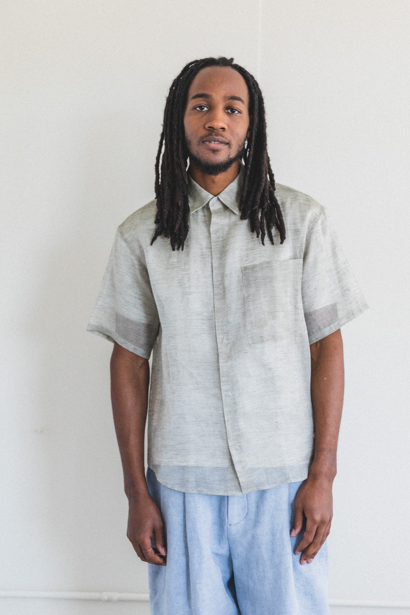 ETERNAL SUMMER SHIRT IN TURKISH UNDYED SILK LINEN