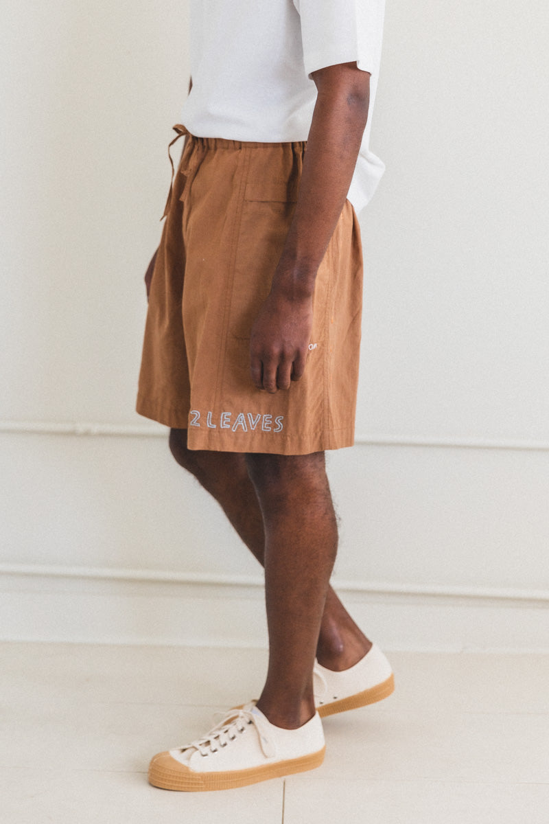 ONDA SHORTS IN GROUND HUGGER BROWN
