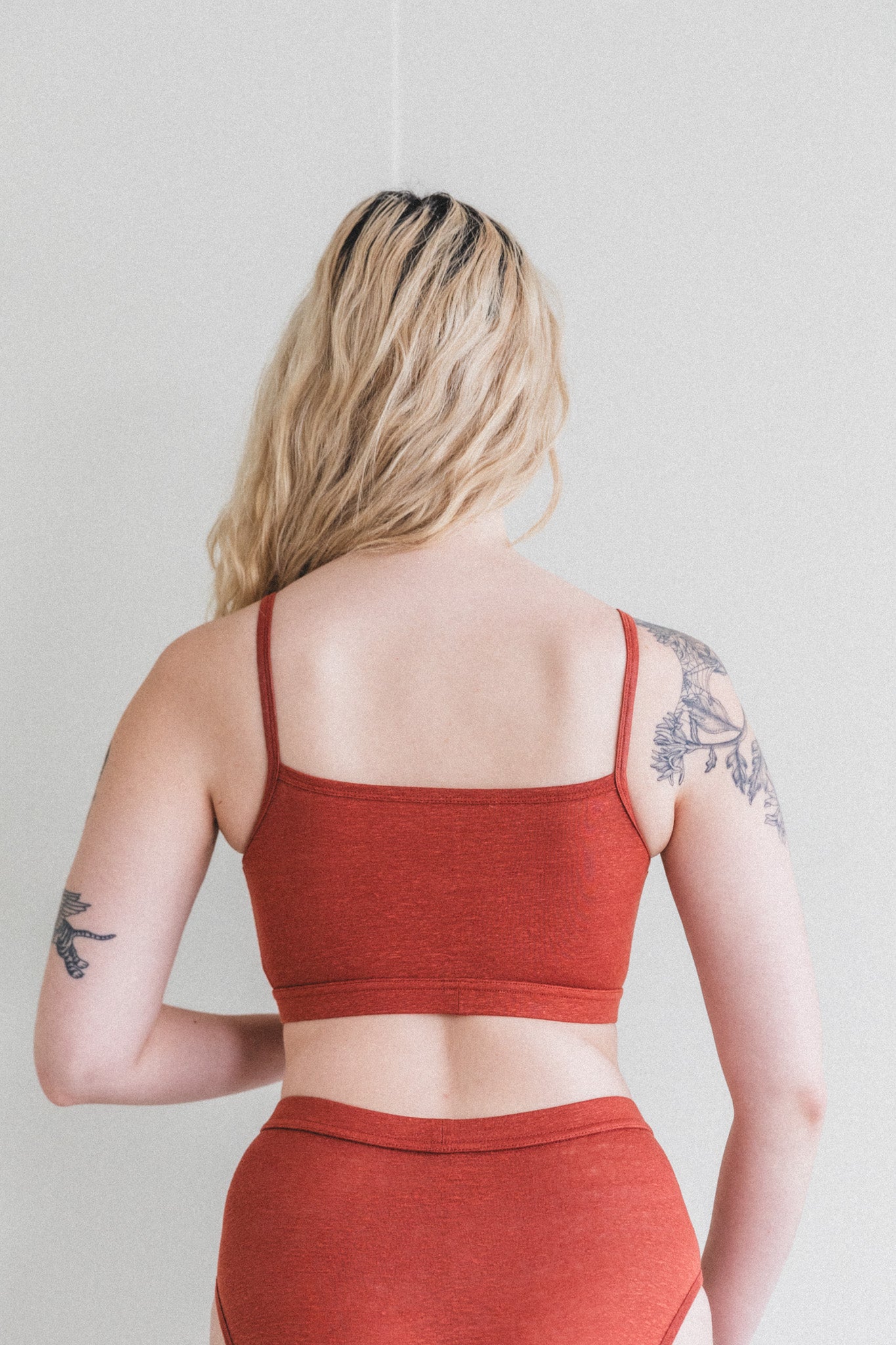 CROP TOP IN RUST