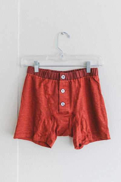 パンツ julius Rust Manifold Short Pants GENDERLESS SHORT PANTS IN RUST