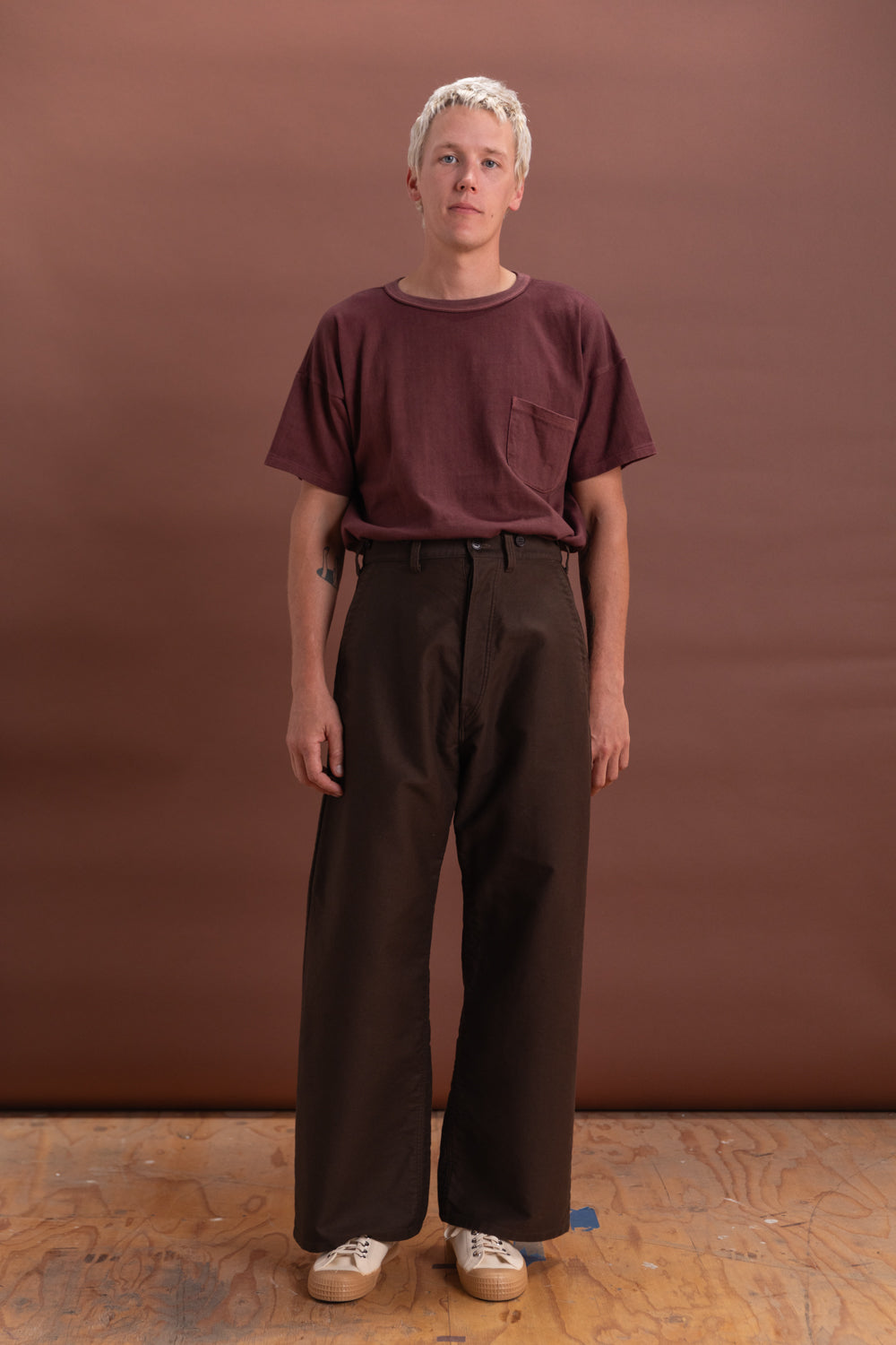 LOT 204 ENGINEER TROUSERS IN BROWN